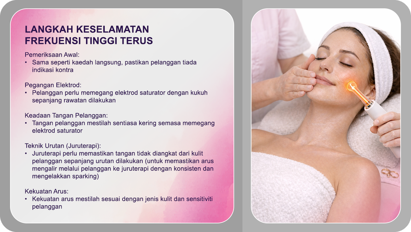 Langkah Keselamatan Frekuensi Tinggi Terus (Kanan)